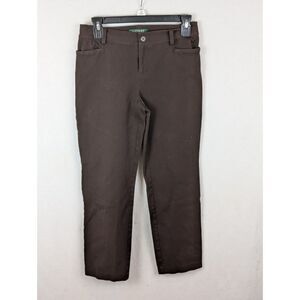 Lauren Ralph Lauren Petite Brown Slacks Women's Size 2P